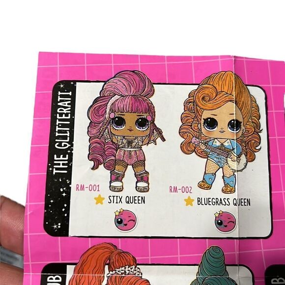 LOL Surprise Doll Remix Hair Flip Stix Queen with Record Player & Accessories - Picture 9 of 12